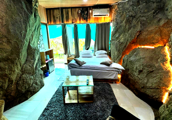 Stone Cave AC Room